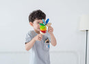 PlanToys Wooden Clatter Toy Percussion Musical Instrument (6413) | Sustainably Made from Rubberwood and Non-Toxic Paints and Dyes by TinyTreasures Baby Boutique