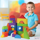 Large Building Foam Blocks for Toddlers – Giant Jumbo Big Building Blocks (30 Pieces) by TinyTreasures Baby Boutique