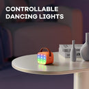 YLL Mini Karaoke Machine for Kids Adults, Portable Bluetooth Speaker with 2 Wireless Microphones, Birthday Gifts Toys for Girls Boys Ages 3, 4, 5, 6, 7, 8, 9,10,11,12+ Years Old Toddler (Orange) by TinyTreasures Baby Boutique