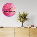 Generic Custom Wall Clock Personalized Clocks with Photo Text Logo That PVC Customized Round Silent Clock for Living Room Family Friends Gifts, 12inch-30cm by TinyTreasures Baby Boutique