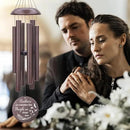 Personalized Wind Chimes for Loss of Loved One, Bereavement & in Memory Wind Chimes, Sympathy Gifts in Memory of Father, Mother, or a Loved One by CozyNest Decor