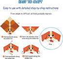 Origami Kit for Kids Ages 5-8 8-12, with Guiding Book, 98 Sheets Paper with 47 Patterns, DIY Art and Craft Projects, Beginners Children's Day Gift Boy Girl by TinyTreasures Baby Boutique
