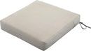 Classic Accessories 62-017-MUSHRM-EC Ravenna Seat Cushion, 21x19x5 Inch (Pack of 1), Mushroom, Patio Loveseat Cushion by GreenHaven Gardens