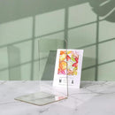 Lulonpon 4 Pieces Book Ends, Bookends, Books End for Shelves, Books End for Heavy Books, Clear Bookends, Acrylic Book Ends for School, Library,Desktop Organizer and Book Shelves by CozyNest Decor