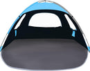 NXONE Beach Tent Sun Shade Shelter for 3/4/6 Person Person with UV Protection, Extended Floor, 3 Mesh Roll Up Windows & 8.0/8.5mm Fiberglass Rods丨Carry Bag Included by TinyTreasures Baby Boutique