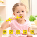 Fu Store Hollow Teether Tube Chew Straw Toy for Infant Toddlers Silicone Tubes Teething Toys for Babies 3-12 Months BPA Free/Freezable/Dishwasher and Refrigerator Safe (5 Pack) by TinyTreasures Baby Boutique