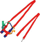 Dioche 2 in 1 Toddler Leash & Anti Lost Wrist Link for Toddlers, Breathable Regulable Shoulder Straps, Polyester Kid Safety Leash for Boys & Girls by TinyTreasures Baby Boutique