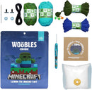 The Woobles Minecraft Crochet Kit – Beginner Crochet Kit for Adults & Kids, Easy Knitting Kit with Woobles Yarn, DIY Crafts, Crochet Animals, Minecraft Toys, Gift for Gamers & Crafters (Zombie) by TinyTreasures Baby Boutique