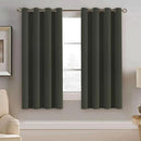 H.VERSAILTEX Blackout Window Curtain Panels Thermal Insulated Room Darkening Solid Grommet Curtains/Drapes for Bedroom Privacy Protection (Set of 2 Panels,52 by 63 Inch Long, Olive) by CozyNest Decor