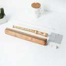 Recorder Instrument for Beginner Adults,8-Hole Soprano Descant Recorder Music Flute with Cleaning Rod & Case Bag For Home Entertainment(6-Beige) by TinyTreasures Baby Boutique