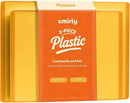 SMIRLY Plastic Cutting Board Set, Dishwasher Safe Plastic Cutting Boards Set for Kitchen, Cutting Boards for Kitchen - Plastic Chopping Board Set by CozyNest Decor