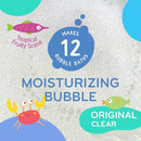 Mobi Little Whale Bubble Bath, Tropical Fruity Scent Kids Body Wash, Gentle Moisturizing Tub Foam for All Skin Type, GMO-Free, Stain-Free, Clear, 8 fl oz by TinyTreasures Baby Boutique
