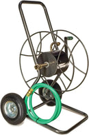 Yard Butler Hose Reel Cart with Wheels Heavy Duty 200 Foot Metal Hose Reel Suitable for Gardens, Lawns and Outdoor - IHT-2EZ by GreenHaven Gardens
