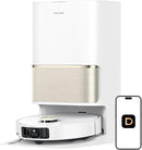 DREAME L50 Ultra Robot Vacuum and Mop White, 19,500Pa Suction, with Auto-Empty and Mop Self-Cleaning, Precise Obstacle Avoidance, HyperStream Detangling DuoBrush by CozyNest Decor