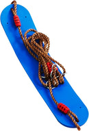 VEVOR Warrior Obstacle Course for Kids, 56FT Slackline with Gym Rings, Monkey Bars, Rope Knots, Portable Outdoor Course Training Equipment Set for Backyard by TinyTreasures Baby Boutique