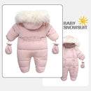 Baby Girl Winter Snowsuit Toddler Jacket Clothes For Boy Infant Jumpsuit Hoodied by TinyTreasures Baby Boutique