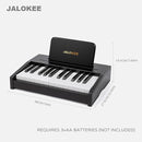 Kids Piano Keyboard, Digital Piano for Kids, Music Educational Instrument Toy, Wood Toy for 3+ Girls and Boys (Black, 25 Keys) by TinyTreasures Baby Boutique