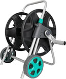 Garden Water Hose Reel Cart, Holds 100 Feet of 5/8 Inch Hose,Garden Water Pipe Holders Mobile Tools with 2 Wheels for Outside Watering by GreenHaven Gardens