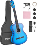 VEVOR Acoustic Guitar, Classical Guitar Starter Kit for Beginners, with Nylon Strings, Basswood Guitar, for Kids Adults Girls Boys Students by TinyTreasures Baby Boutique