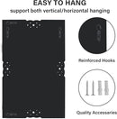 Crushed Diamond Decorative Wall Mirrors, 27.7x39.5 Inch Rectangle Living Room Mirrors for Wall Decor, Modern Glam Bathroom Dining Room Entryway Mirror Silver by CozyNest Decor