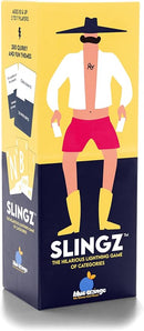Slingz by Blue Orange Games, Fast and Hilarious Word Card Party Game of Categories for Ages 10 & Up, 2 to 7 Players by TinyTreasures Baby Boutique