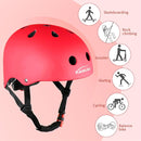 KAMUGO Kids Adjustable Helmet, with Sports Protective Gear Set Knee Elbow Wrist Pads for Toddler Age 2-8 Boys Girls, Bike Skateboard Hoverboard Scooter Rollerblading Helmet Set by TinyTreasures Baby Boutique