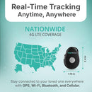 AngelSense Personal GPS Tracker for Kids, Teen, Autism, Special Needs, Elderly, Dementia - 2-Way Auto-Answer Speakerphone & SOS Button - School Bus Tracking - Subscription Required by TinyTreasures Baby Boutique