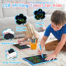 Hockvill LCD Writing Tablet for Kids 8.8 Inch, Toys for Girls Boys Drawing Pad for 3 4 5 6 7 Year Old Kid, Toddler Magnetic Doodle Board Travel Essential Christmas Birthday for Children BluePink by TinyTreasures Baby Boutique