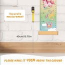 Personalize Name Growth Chart for Kids, Unicorn Kids Growth & Measuring Chart, Growth Chart for Wall, Height Measure Wall Chart Bedroom Nursery Wall Decoration,Playroom Essentials by TinyTreasures Baby Boutique