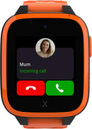 XPLORA XGO 3 - Watch Phone for Children (4G) - Calls, Messages, Kids School Mode, SOS Function, GPS Location, Camera and Pedometer – (Subscription Required) (Orange) by TinyTreasures Baby Boutique