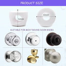Child Proof Door Knob Covers, 4Pack Door Knob Safety Cover for Kids, Door Locks for Kids Safety, Toddler Door Knob Cover by TinyTreasures Baby Boutique