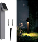Solar Walkway Light, Dimmable Metal Solar Pathway Light Outdoor IP65 Waterproof, 3000K 500LM Solars Yard Lights for Yard Garden Patio Landscape Lawn by CozyNest Decor
