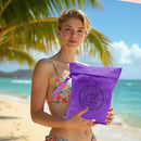 Girls Trip Gifts Wet Dry Bag, Beach Bag Wet Bag Favors, for Swimsuit Toiletry Travel Essentials For Women Aloha Bags, Beach Travel Gym Laundry bags for Dirty Diaper Swimsuit Gifts (Purple) by TinyTreasures Baby Boutique