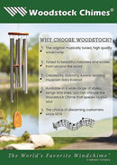 Woodstock Chimes Neptune Wind Chime for Outside 54" Large Evergreen, Deep Tone Sound for Outdoor Garden, Patio, Porch Decor, Encore Collection DCE54 by CozyNest Decor
