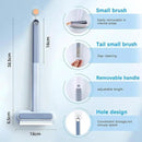 2 PCS Pet Hair Remover for Furniture,4 in 1 Reusable Lint Brush with 17-Inch Handle, Washable Tool for Dog and Cat Hair on Couches, Carpets, Clothes, Bedding, and Cars by CozyNest Decor