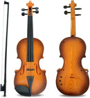 16 Inch Violin Toy for Kids, 4 Strings Violin Toys Musical Instruments for Children,Multifunctional Portable Electronic Instrument by TinyTreasures Baby Boutique