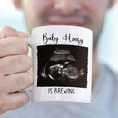 Personalized Picture & Name Baby Coming White Coffee Mug 11 Oz 15 Oz, Promoted To Dad EST. 2026 Accent Cup Gift For Pregnancy Announcement, Customized Coffee Cup New Dad/First Time Expecting Daddy by TinyTreasures Baby Boutique
