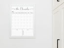 Customized Dry Erase Whiteboard Framed Calendar, Wet Erase or Dry Erase calendar for wall, 18x24 or 24x36 Wall Calendar, Monthly Calendar, Family Name Calendar by TinyTreasures Baby Boutique