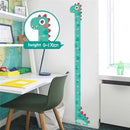 Green Dinosaur Vinyl Self-Adhesive Growth Chart Decal for Kids Room Bedroom Nursery Wall Decor StickerRemovable Baby Height Measure Mural 10cm to 170cm by TinyTreasures Baby Boutique