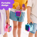 Move2Play, Karaoke Machine for Kids | Includes 20+ Kid Songs | 2 Microphones | Connect with Bluetooth | 3, 4, 5, 6, 7+ Year Old Gift | Toy for Girls, Boys, & Toddler | Birthday Present by TinyTreasures Baby Boutique