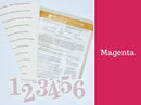 Little Acorns DIY Vinyl Growth Chart Ruler Decal Kit, Large