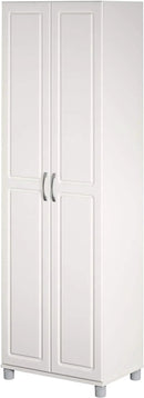 SystemBuild Evolution Kendall 24" Utility Storage Cabinet - White by CozyNest Decor