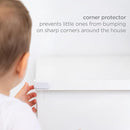 Ubbi Corner Protectors, Furniture Corner Guards for Baby and Toddlers, Baby Proof Covers, Baby Safety, White, 16 Piece Set by TinyTreasures Baby Boutique
