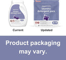 Amazon Basics Laundry Detergent Pods, 120 Pacs for 120 Medium Loads, Lavender Scent, (Previously Solimo) (Pack of 2) by CozyNest Decor