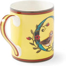 Spode Kit Kemp 12oz Mug, O Initial - Fine China Coffee Cup with Floral Alphabet Design, Custom Letter Mug for Unique Gift Giving - Personalized Kitchen Drinkware, Dishwasher Safe & Stylish by CozyNest Decor