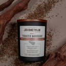 Journeyman Collection Candle, 15oz, Wooden Wick, Tobacco Mahogany, Large Painted Jar by CozyNest Decor