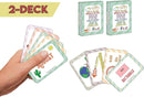 Creanoso US Schools and Learning Flash Cards Series (2-Deck) by TinyTreasures Baby Boutique