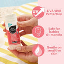 All Good Baby & Kids Mineral Sunscreen Butter Stick for Face, Nose, Ears - UVA/UVB Broad Spectrum SPF 50, Coral Reef Friendly, Water Resistant, Zinc Oxide, Coconut Oil, Beeswax, Vitamin E (2.75 oz) by TinyTreasures Baby Boutique