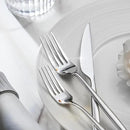 KINGSTONE Silverware Set, 5-Piece Flatware Set Cutlery Set Premium 18/10 Stainless Steel, Tableware Include Forks Knives Spoons for Home Kitchen Restaurant Wedding, Dishwasher Safe by CozyNest Decor