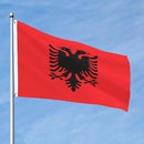 Albania Albanian Flag Garden Yard House 2x3 ft Flags Double Sided Print Banner Indoor Outdoor Party Home Decorations for Boat Dorm House Balcony by GreenHaven Gardens